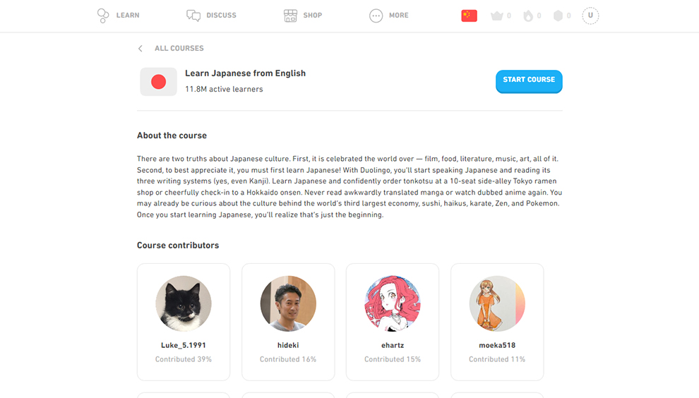 Online Japanese Language lessons for free