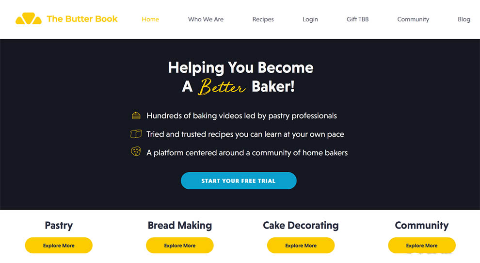 Online Baking Lessons at Home
