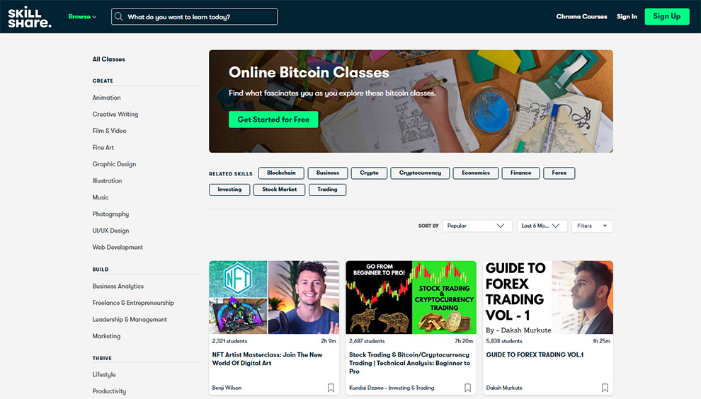 Online Bitcoin Classes