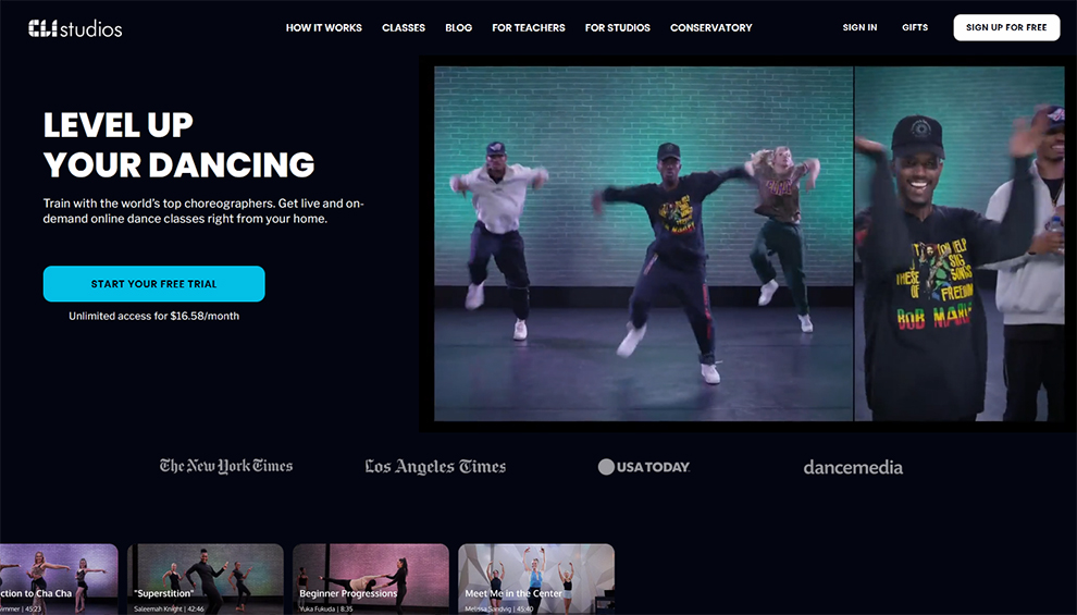 Online Dance Lessons by CLI Studios