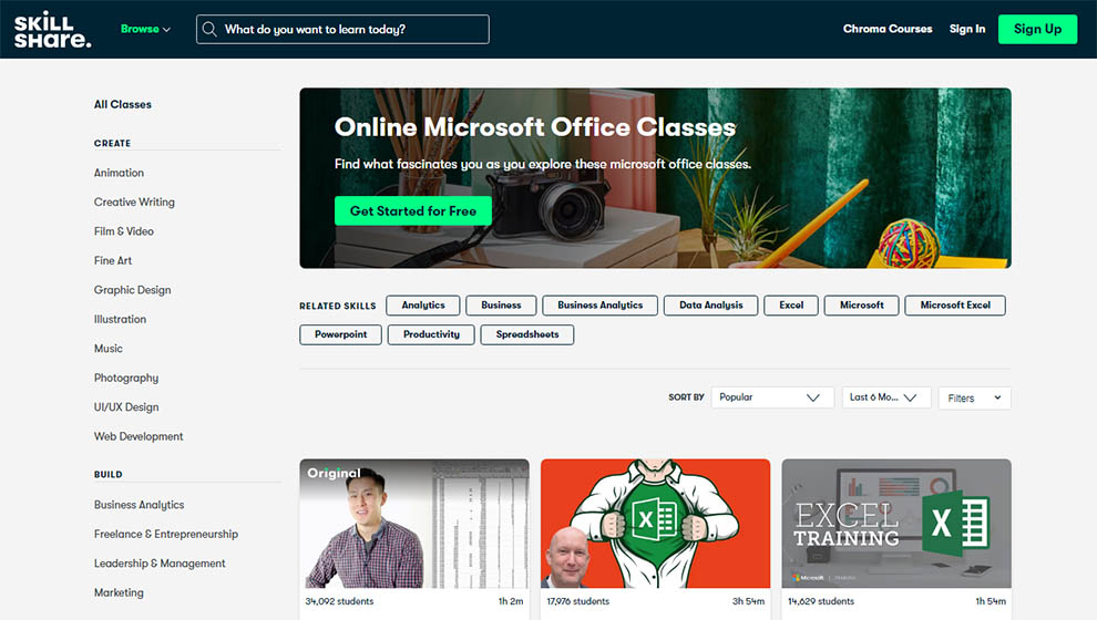 Online Microsoft Office Classes