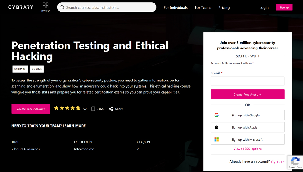 Penetration Testing and Ethical Hacking