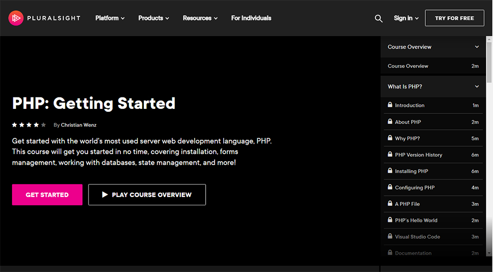 PHP: Getting Started