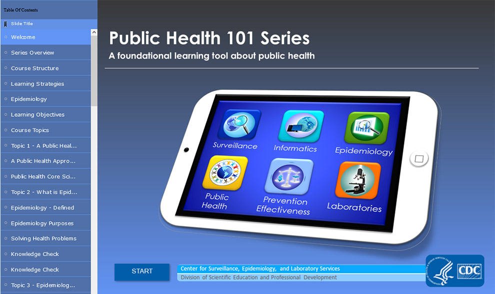 Public Health 101 Series by CDC