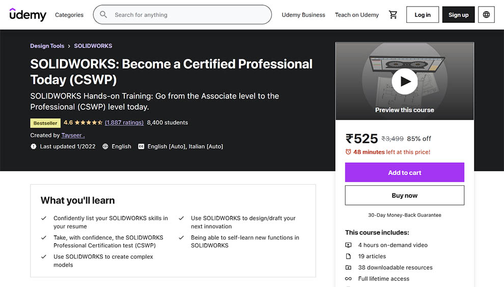 SOLIDWORKS: Become a Certified Professional Today