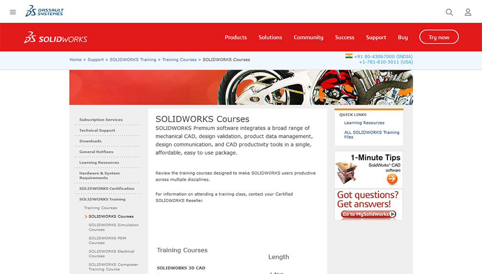 SolidWorks Courses