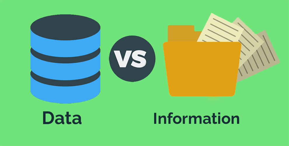 Data vs information
