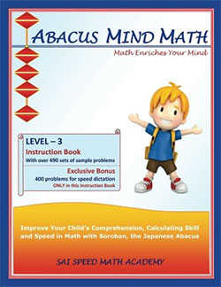 Abacus Mind Math Instruction Book Level 3