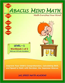 Abacus Mind Math Level 1 Workbook 1 of 2