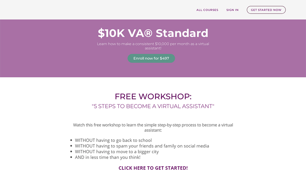 $10K VA Standard