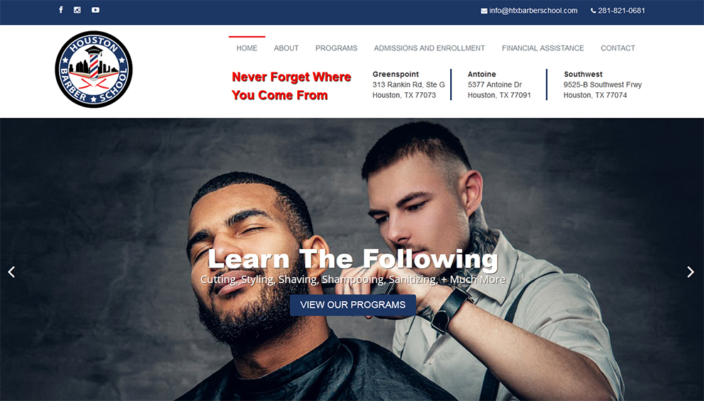 Best Barber Training Online by Houston Barber School