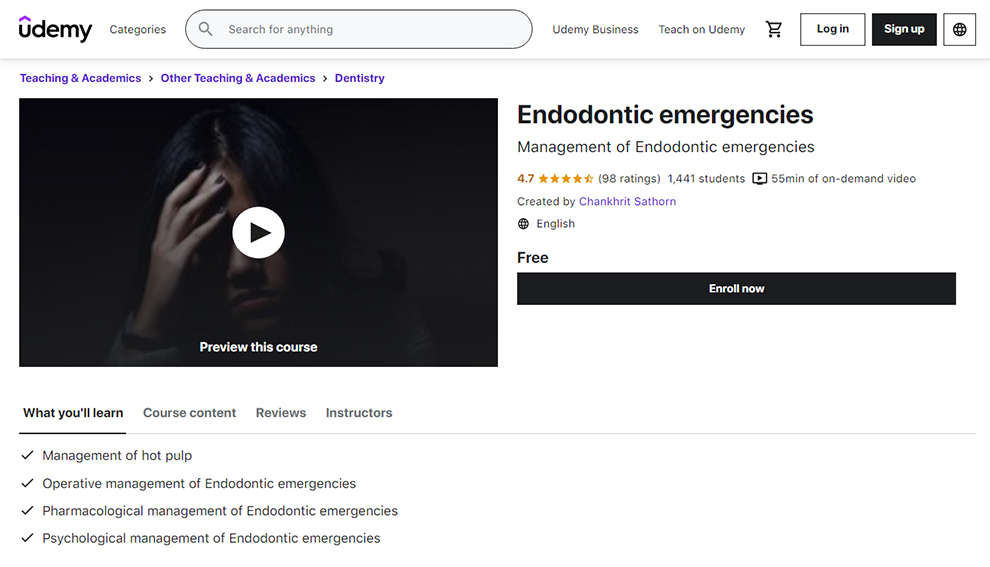 Endodontic emergencies