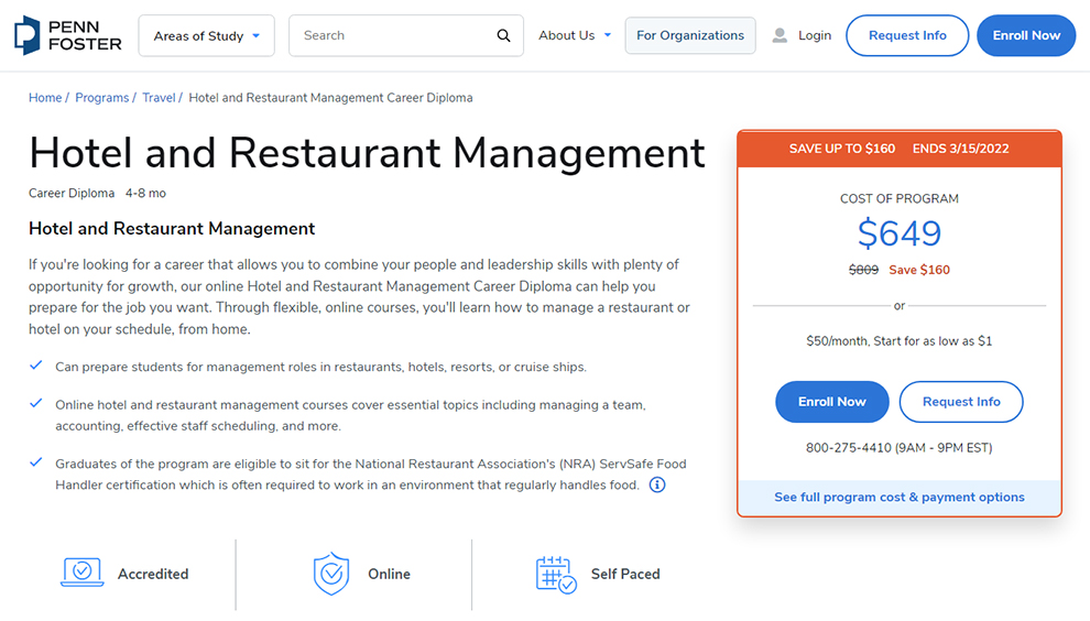 Hotel and Restaurant Management