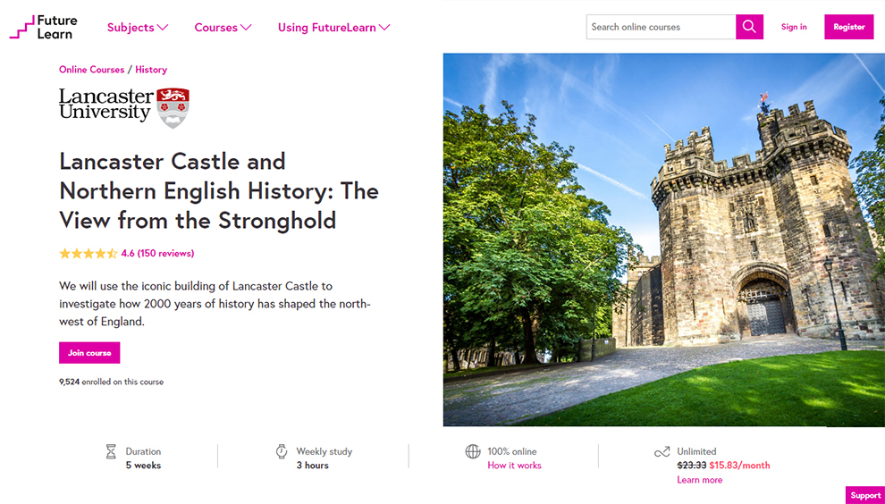 Lancaster Castle and Northern English History