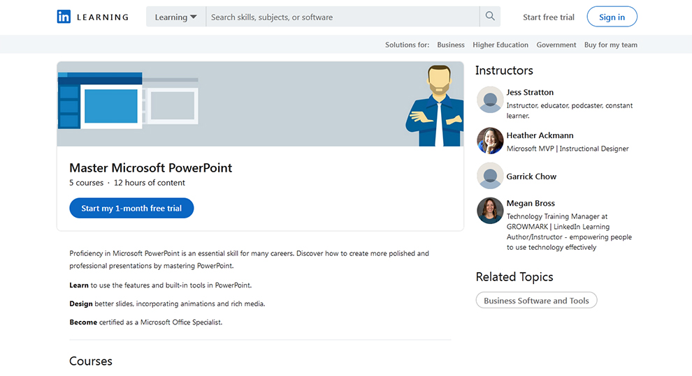 best online powerpoint training Master Microsoft PowerPoint