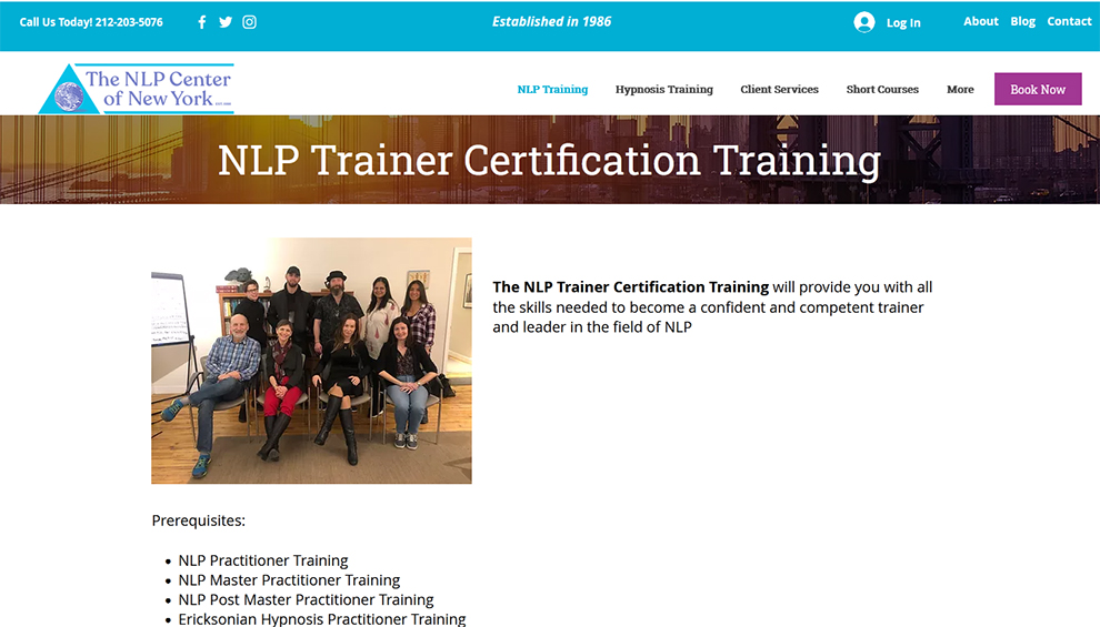 NLP course Practitioner Training