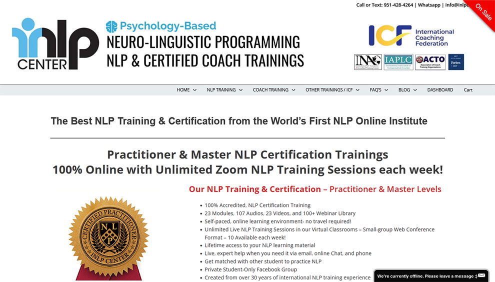 NLP Training and Certification