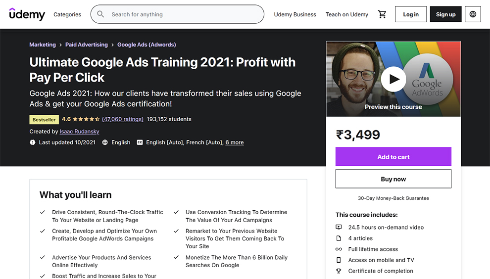 Ultimate Google Ads Training 2021