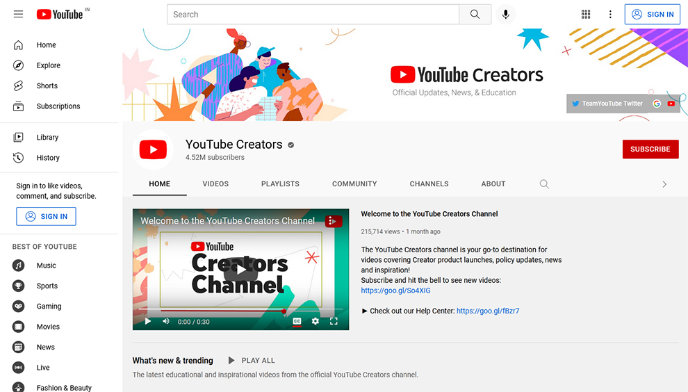 YouTube Creators: The Best YouTube Channel to Upskill Your YouTube Game