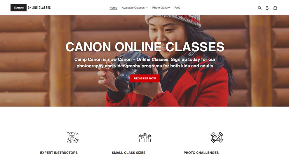Canon Online Classes