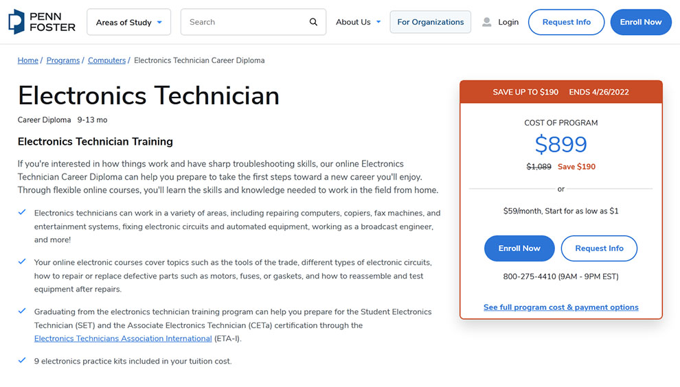 Electronics Technician