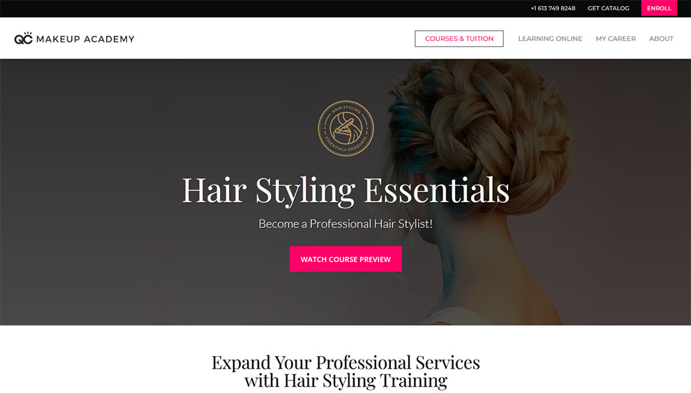 Hair Styling Essentials Course