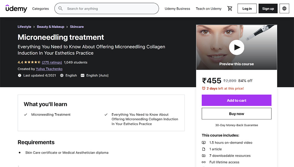 Microneedling Treatment