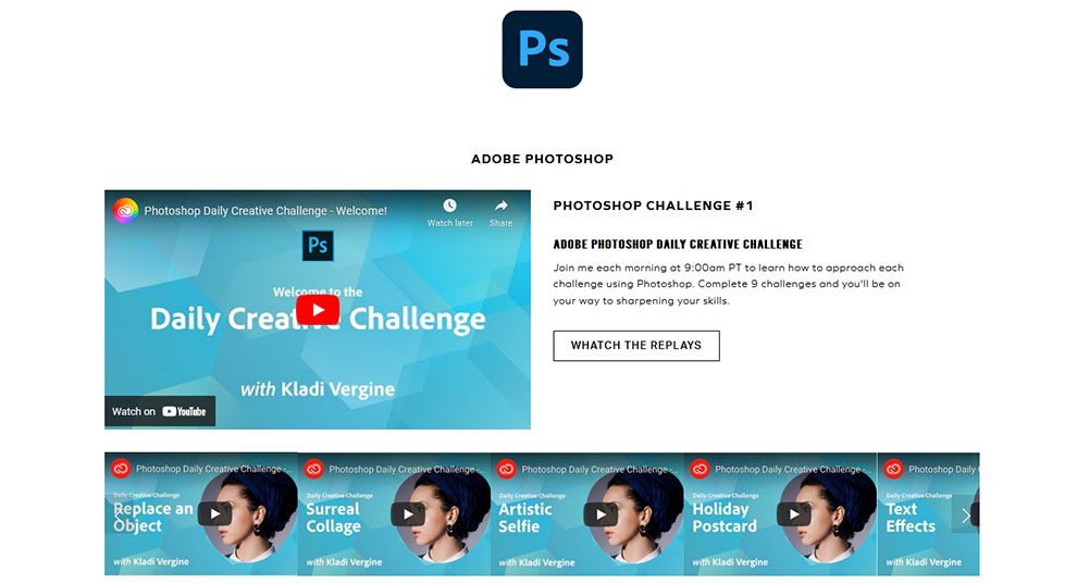 ADOBE Photoshop Challenges by Kladi