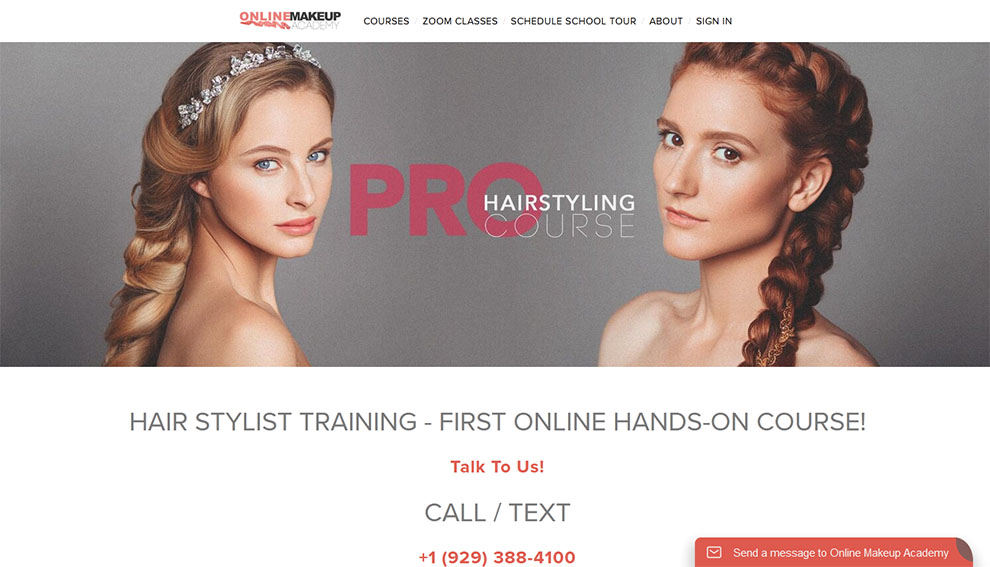 Pro Hairstyling Course