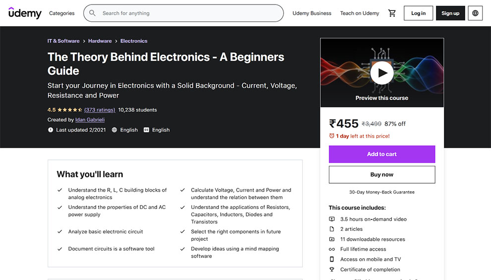The Theory Behind Electronics - A Beginners Guide