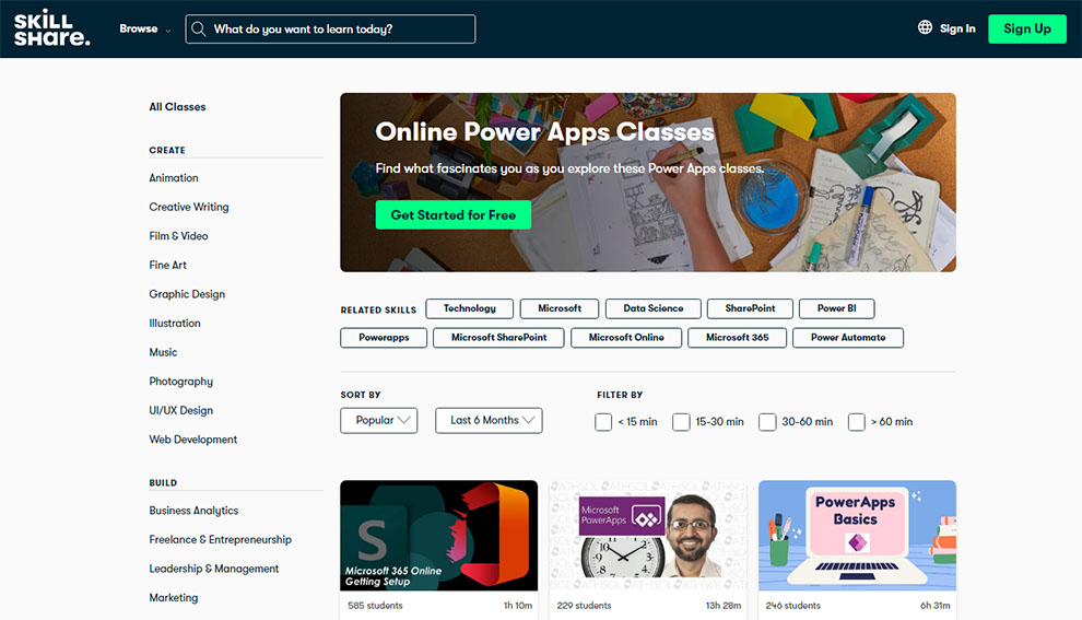 Best PowerApps Classes