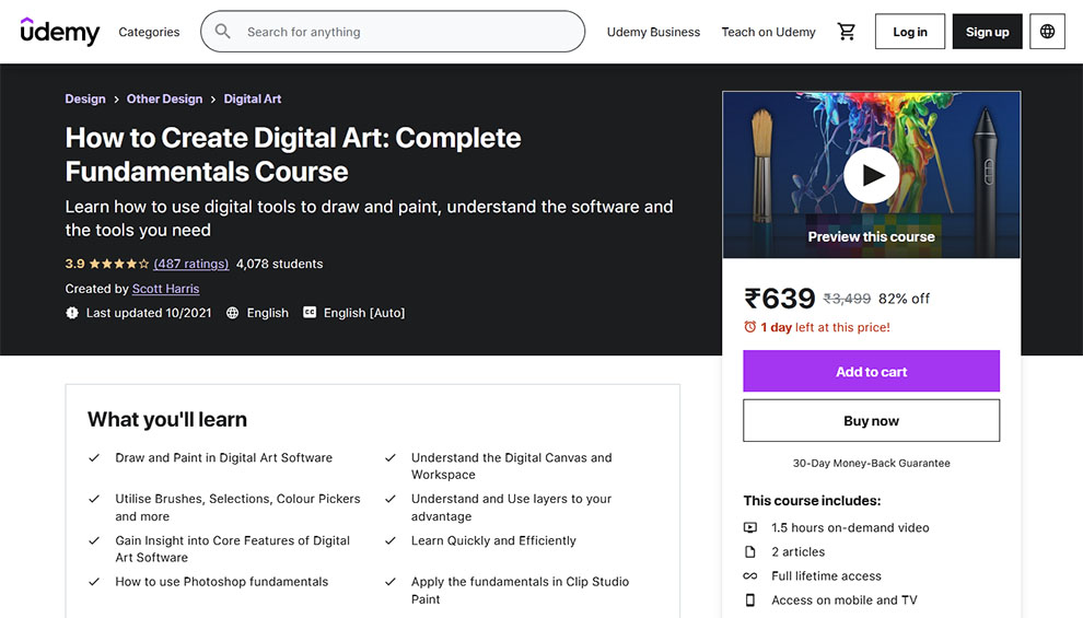 How to Create Digital Art: Complete Fundamentals Course