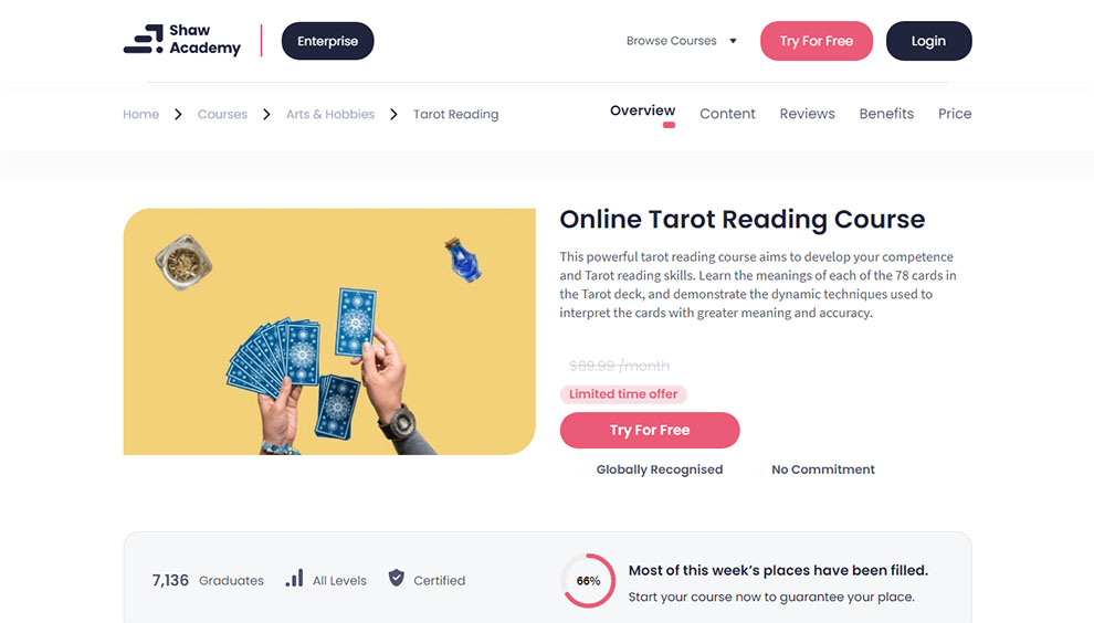 Online Tarot Reading Course