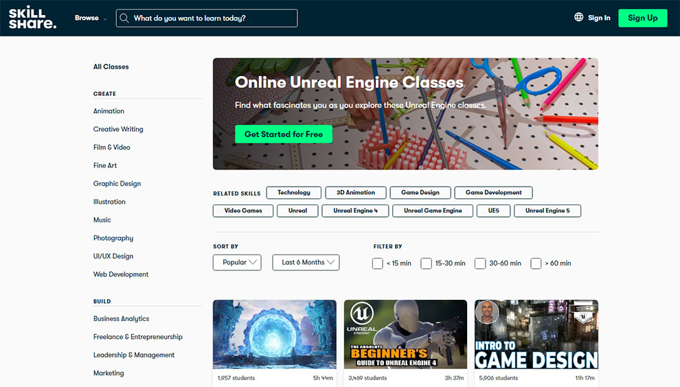 Online Unreal Engine Classes