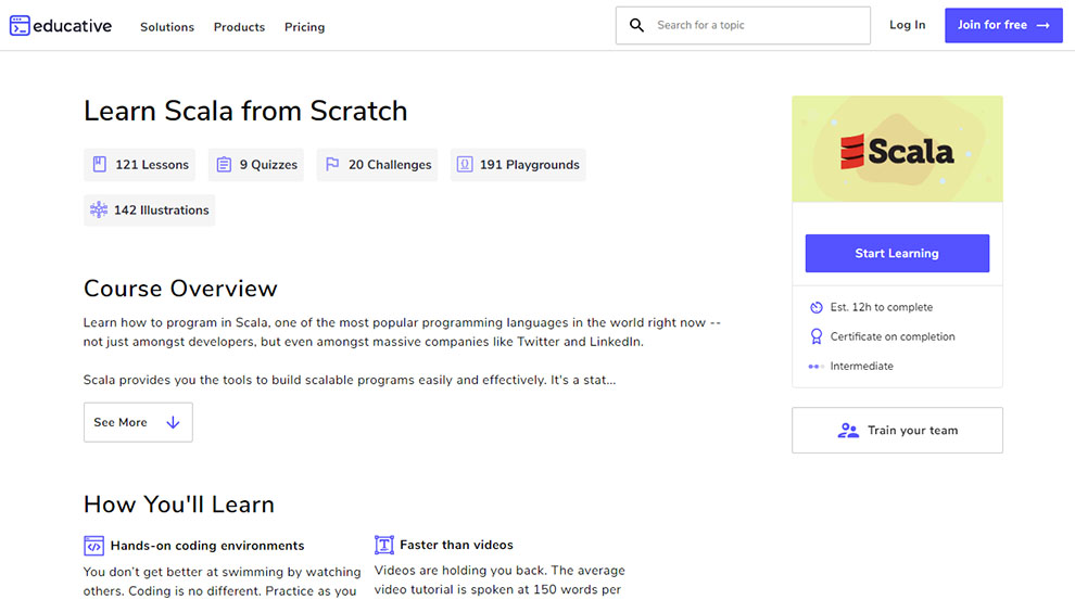 Learn Scala from Scratch