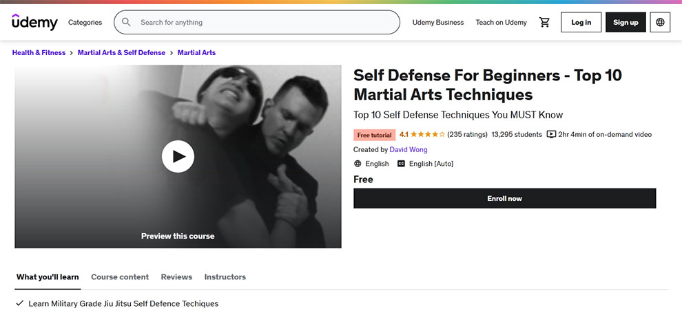Self Defense For Beginners - Top 10 Martial Arts Techniques