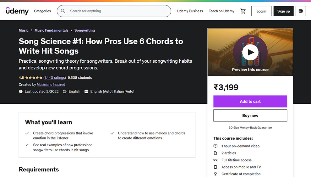 Song Science #1: How Pros Use 6 Chords to Write Hit Songs