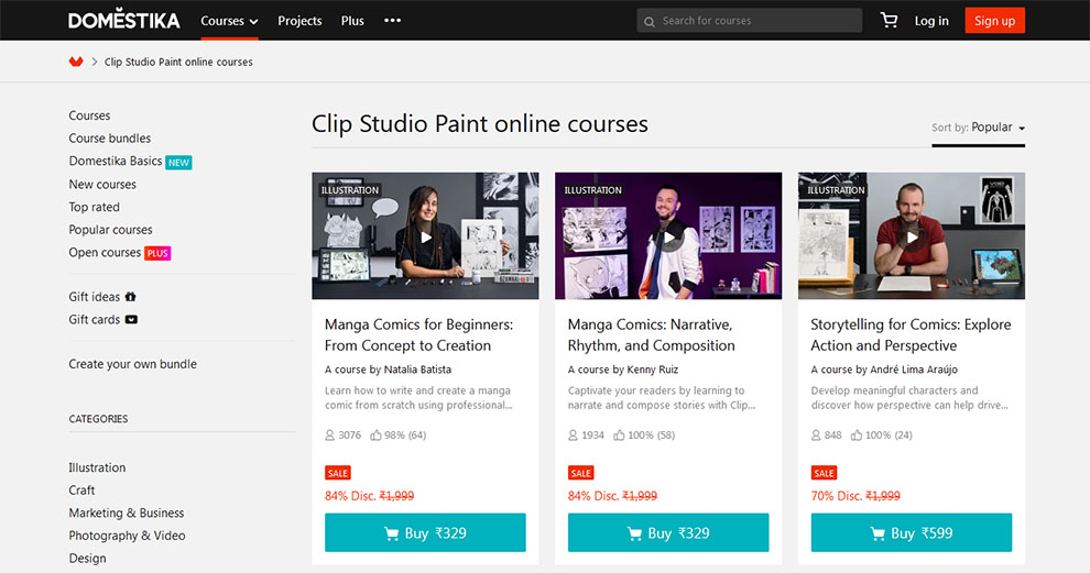 Clip Studio Paint Online Courses