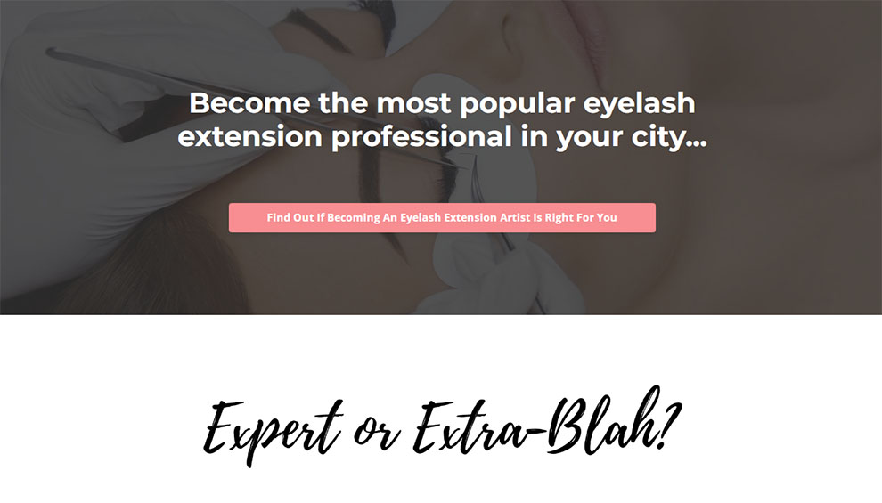 Eyelash Extension Information Webinar