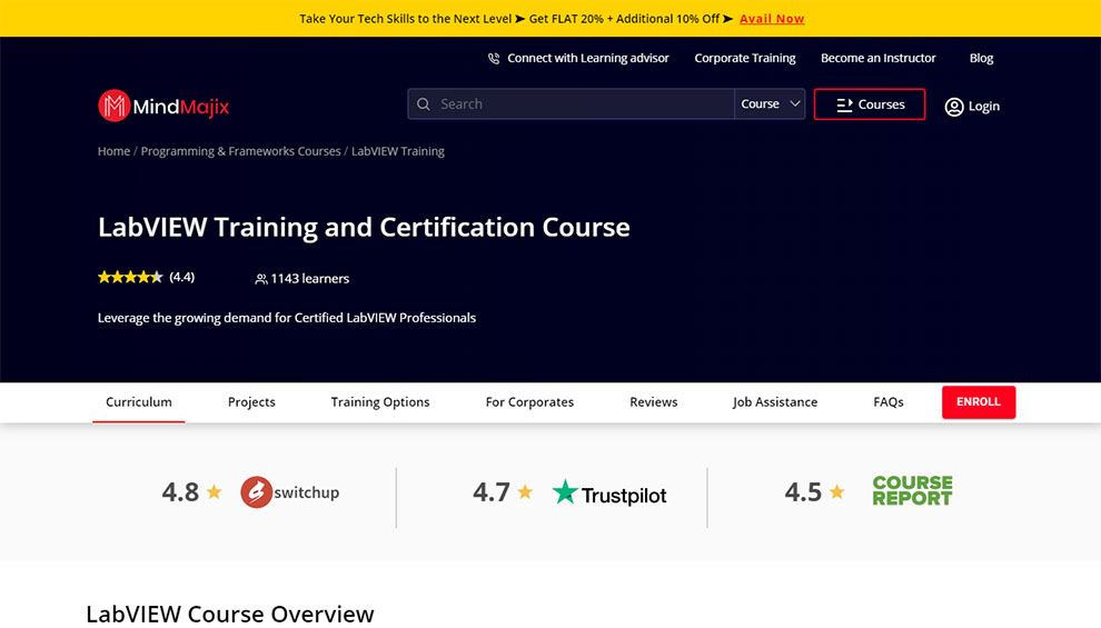 LabVIEW Training and Certification Course