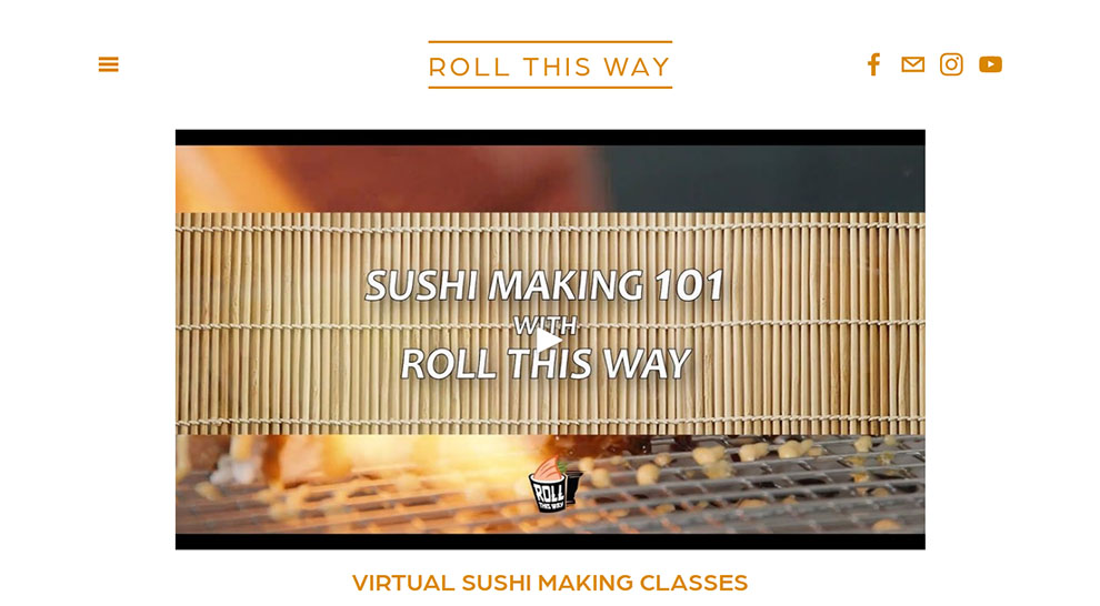 Virtual Sushi Making Classes