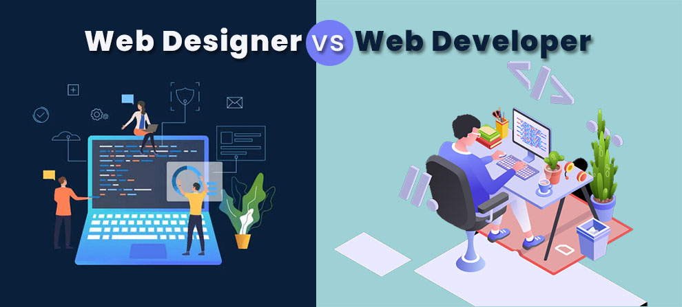 Web designer vs web developer