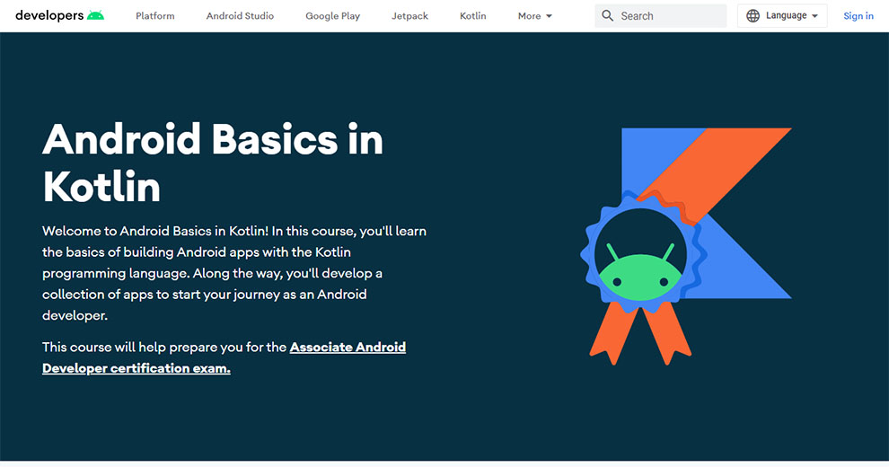 Android Basics in Kotlin