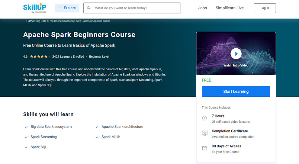Apache Spark Beginners Course