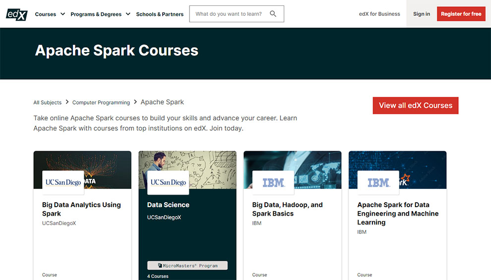 Apache Spark Courses