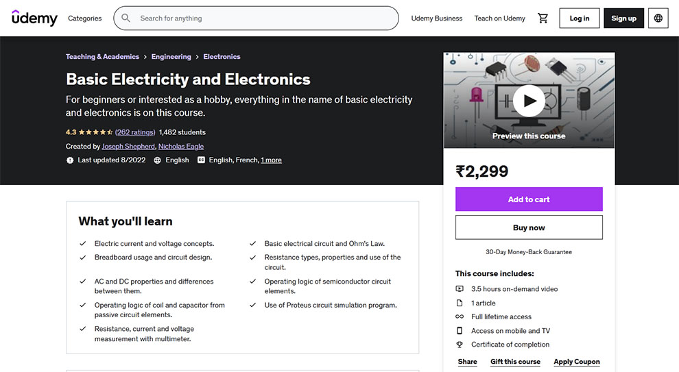 Basic Electricity and Electronics