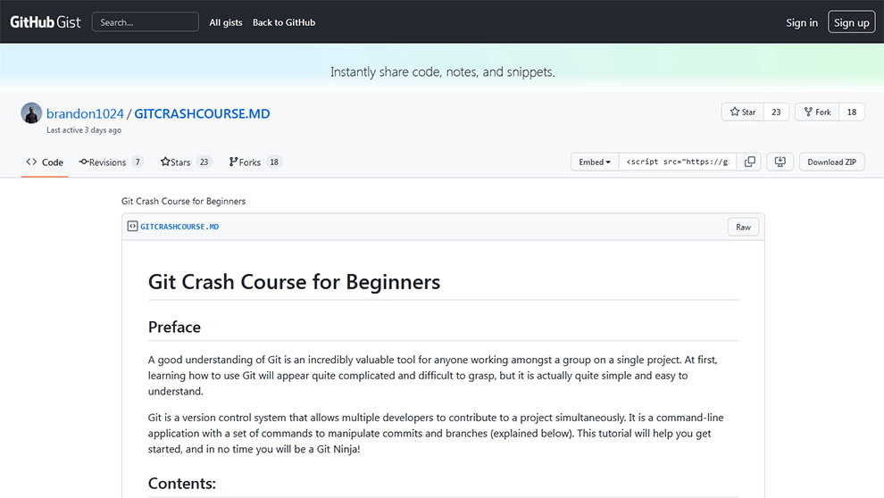 Git Crash Course for Beginners