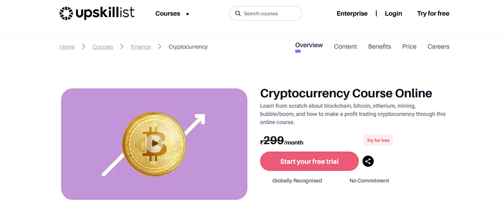 Cryptocurrency Course Online
