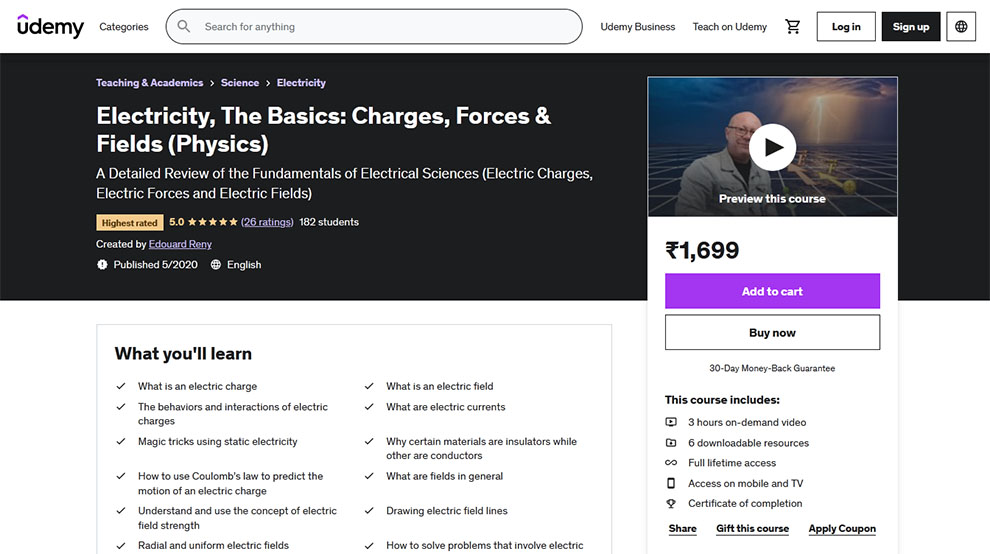 Electricity, The Basics: Charges, Forces & Fields