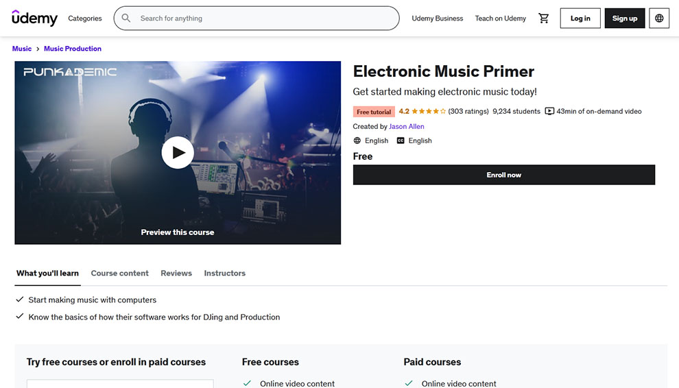 Electronic Music Primer